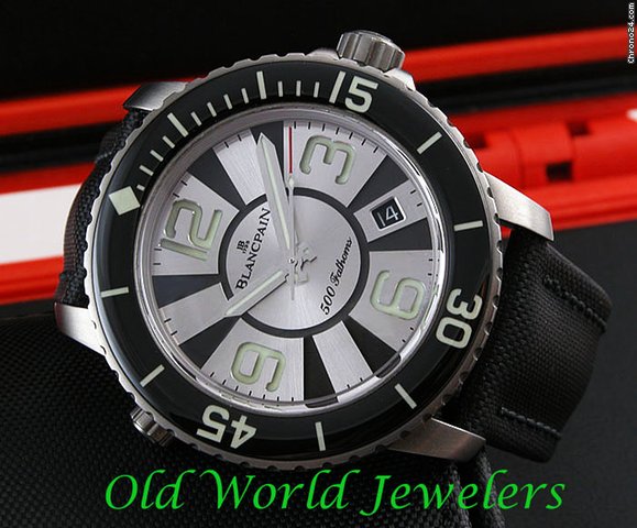 Blancpain Titanium Blancpain 500 Fathoms Cannes 2009 watches