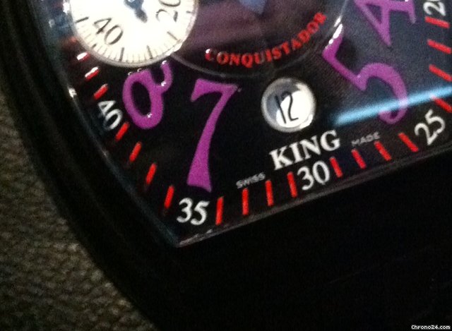 Franck Muller ECCEZIONALE PEZZO UNICO KING CONQUISTADOR CRONO watches