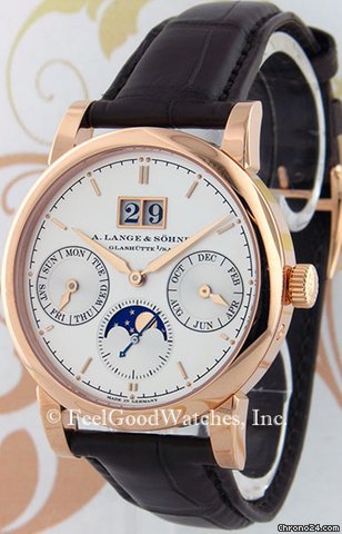 A. Lange & Sohne 330.032 Saxonia Annual Calendar, Red Gold watches