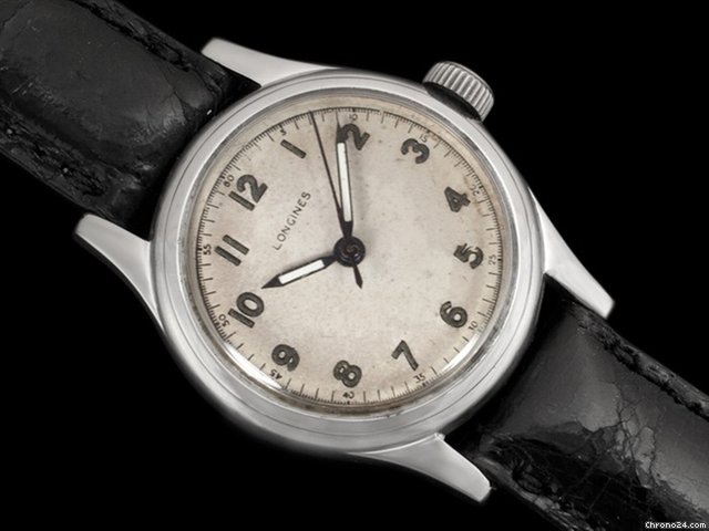 Longines 1949 Vintage LONGINES Mens Midsize Waterproof Watch, Stainle watches