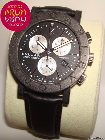 Bulgari Carbongold London watches