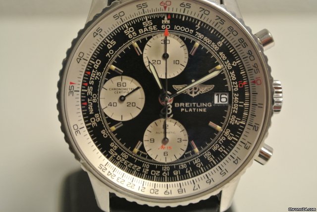Breitling Old Navitimer Platine Chronometre - Limited -Platinum 15/25 watches