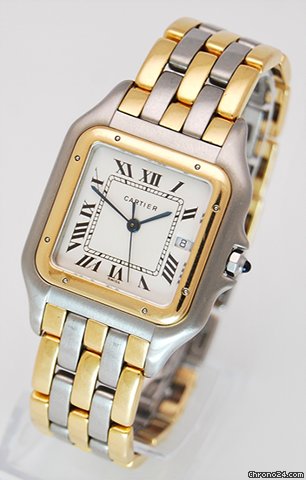 Cartier Panthere Jumbo 3 Streifen Gold watches
