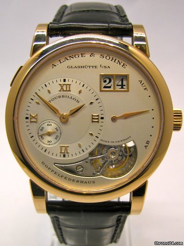 A. Lange & Sohne Lange 1 Tourbillon Rosegold 704.032 limitiert watches