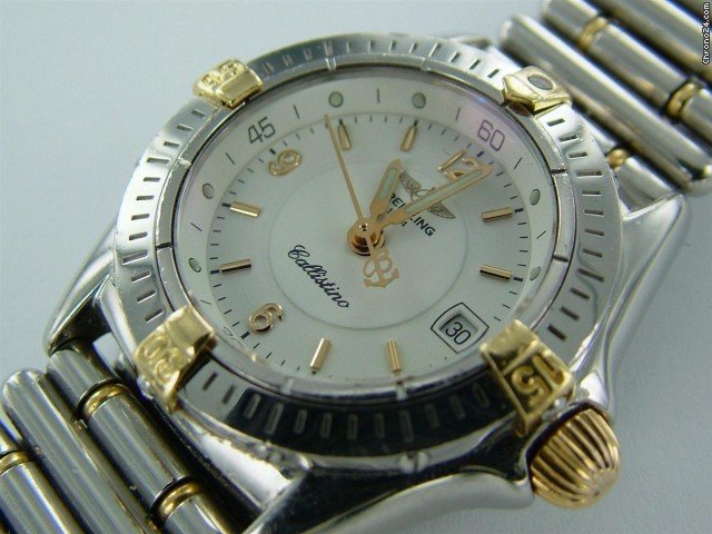 Breitling Callistino, wit watches