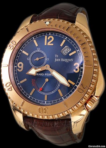 Girard Perregaux Sea Hawk II 18k Rose Gold Special Edition To John Harrison watches