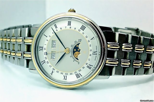 Blancpain Villeret Calendar Mondphase Stahlgold -Automatik watches