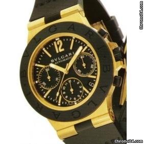 Bulgari ALLUMINIUM CRONO ORO GIALLO watches