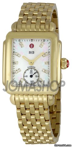 Michele Deco 16 Ladies Mother of Pearl Dial with Diamond Watch MWW06V000004 watches