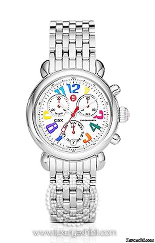 Michele CSX Day Carousel Stainless Steel Ladies Watch MWW03M000054 watches