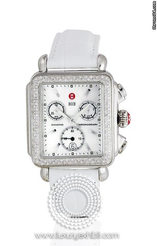 Michele Deco Stainless Steel Ladies Watch MWW06A000019 watches