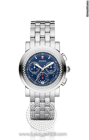 Michele Sport Sail Stainless Steel Ladies Watch MWW01C000056 watches