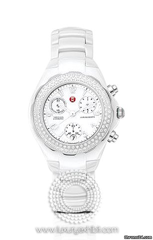 Michele Tahitian White Ceramic Ladies Watch MWW12A000001 watches