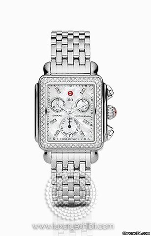 Michele Deco Day Stainless Steel Ladies Watch MWW06P000099 watches