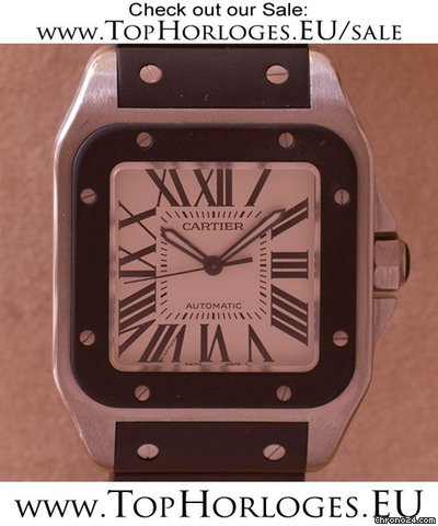 Cartier Santos 100 GM Rubber watches