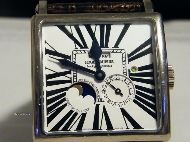 Roger Dubuis GOLDEN SQUARE PERPETUAL CALENDAR watches