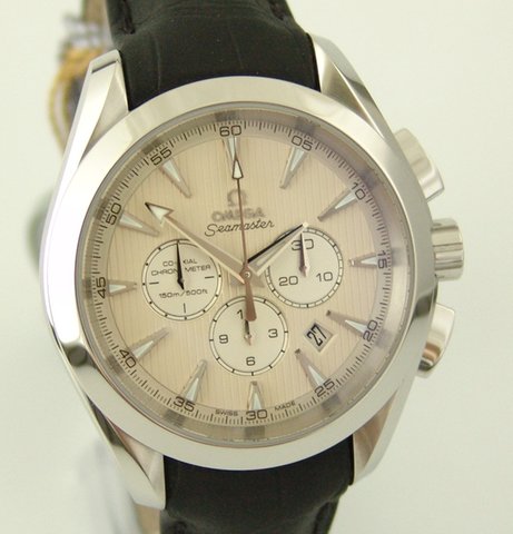 Omega Seamaster Aqua Terra CO-Axial Chronograph watches