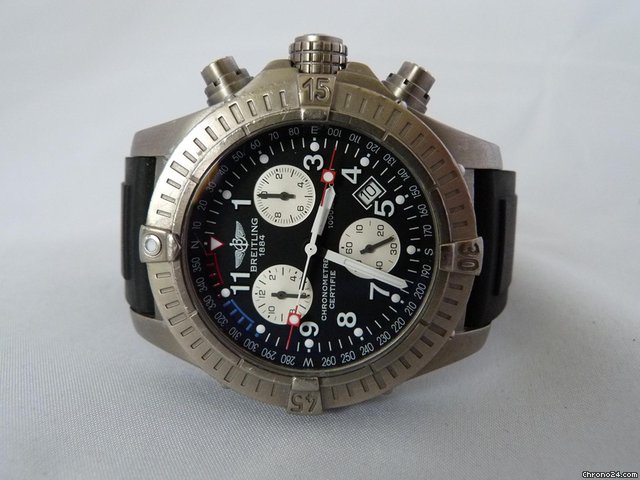 Breitling Chrono Avenger M1 Titan watches