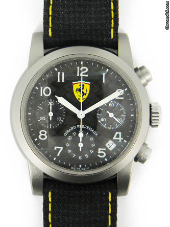Girard Perregaux titanium Limited Edition Asprey Chronograph watches