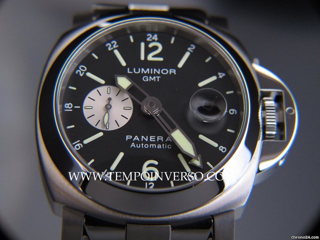 Panerai PAM 161 Luminor GMT 44mm titanium Full set watches
