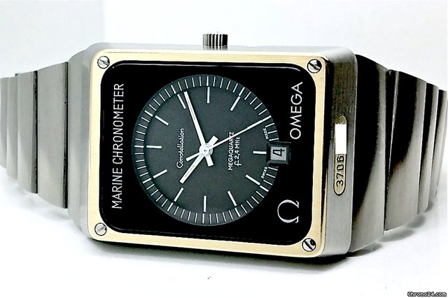 Omega MARINE CHRONOMETER Megaquartz 2400 Constellation - Cal. 1516 watches