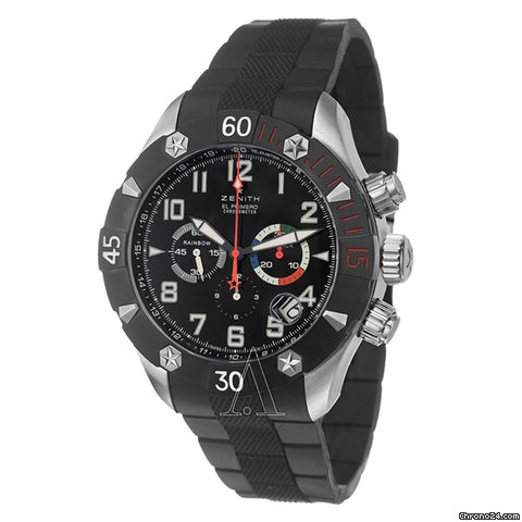 Zenith Men's Defy Classic Rainbow Flyback Chronograph Watch watches