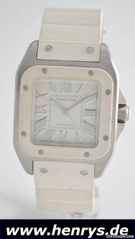 Cartier Santos 100 MM Rubber watches