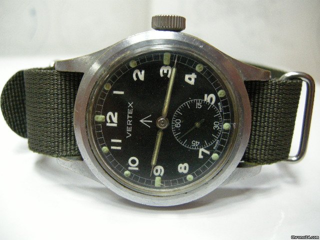 Omega VERTEX Military RAF British Royal Air Force WWW watches