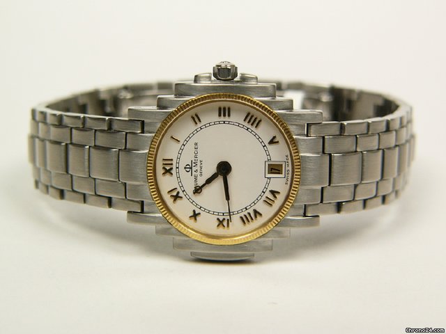 Baume & Mercier & Shogun stainless steel and gold watches