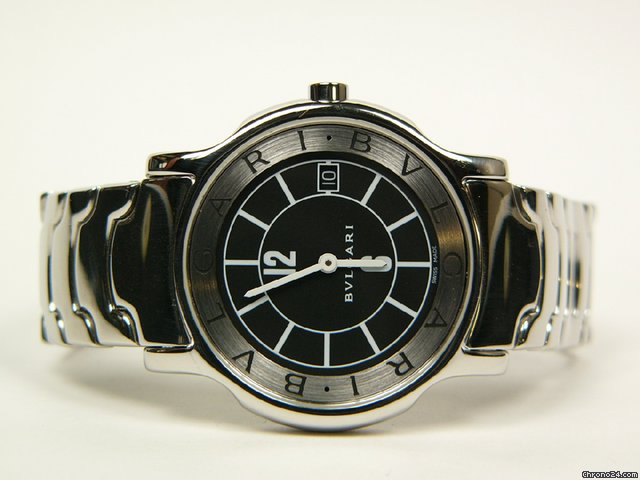 Bulgari Solo Tempo stainless steel ST 35 watches