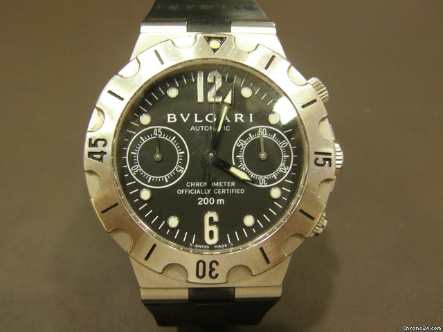 Bulgari DIAGONO SCUBA CHRONOGRAPH watches