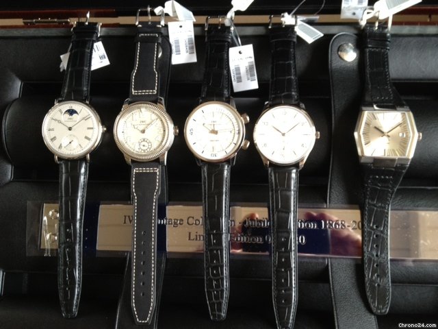IWC Vintage Collection Set Platinum 5 of 6 61% off watches