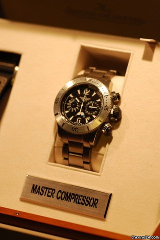 Jaeger-LeCoultre Jaeger le Coultre Master Compressor Diving Chrono 1000 mt Ti watches