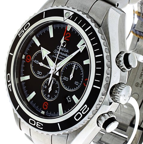 Omega Seamaster Professional Co-Axial Planet Ocean Chronograph watches