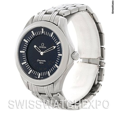 Omega Seamaster 120m Steel Analog Digital Watch watches