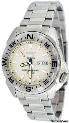 Seiko 5 White Dial Automatic Mens Watch SNZE85 watches