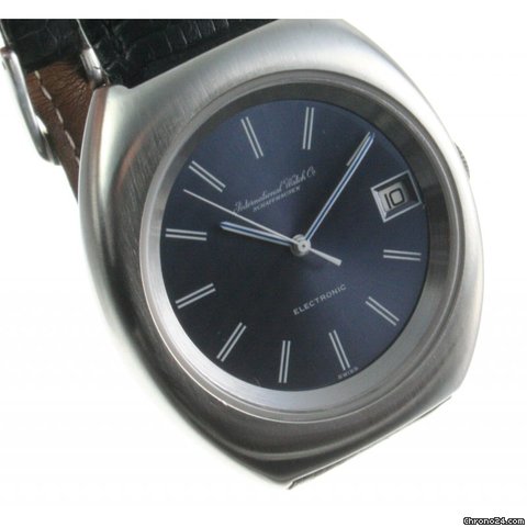 IWC Electronic Stimmgabeluhr Edelstahl watches
