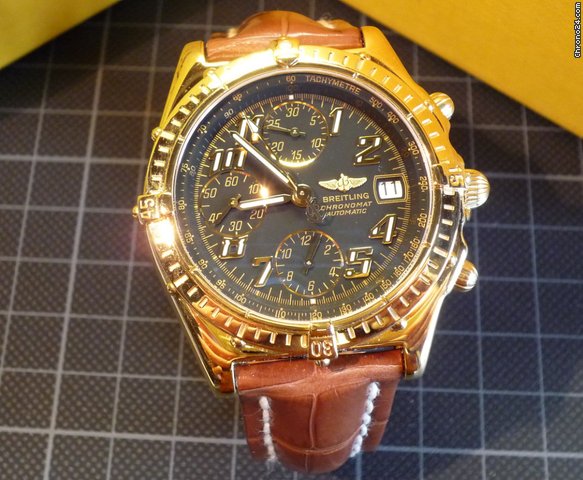 Breitling Vitesse Chronomat Automatic 18K Gelbgold watches