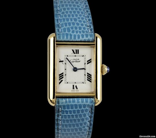 Cartier Must de Tank 18k Ladies watches