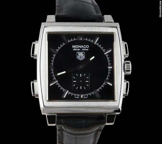 TAG Heuer Monaco Sixty Nine SS Mens XL [ON HOLD] watches