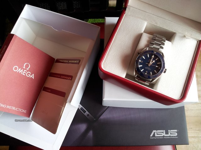 Omega Planet Ocean Titanium Liquidmetal Blue 232.90.46.21.03.001 watches