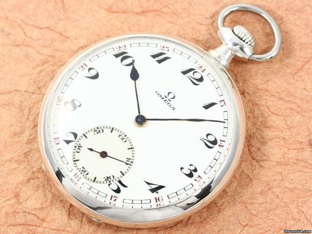 Omega Taschenuhr Silber Handaufzug watches