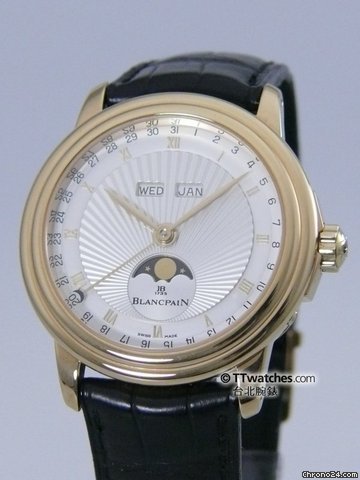 Blancpain Renaissance Complete Calendar - Hand Engraved watches