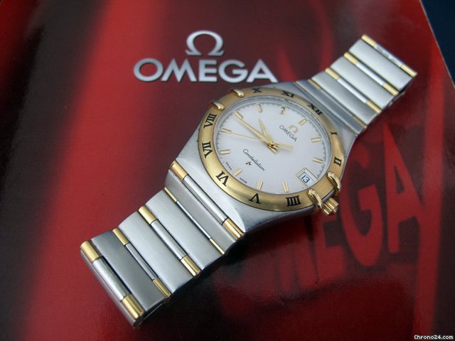 Omega Constellation Herrenuhr Stahl/Gold 18 Karat watches
