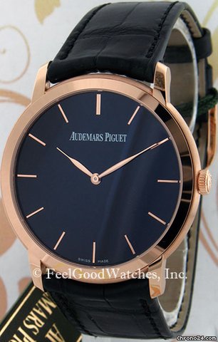 Audemars Piguet 15180OR Jules Audemars Automatic Ultra-Thin, Red Gold watches