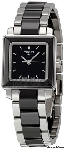 Tissot T-Cera Black Ceramic Ladies Watch T064.310.22.051.00 watches
