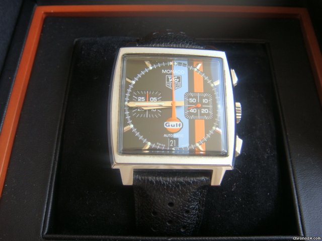 TAG Heuer MONACO Limited Edition Gulf watches
