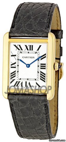 Cartier Tank Solo 18k Yellow Gold Mens Watch W1018855 watches