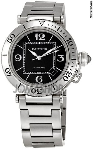 Cartier Pasha Seatimer Steel Mens Watch W31077M7 watches