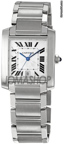 Cartier Tank Francaise Steel Mens Watch W51002Q3 watches